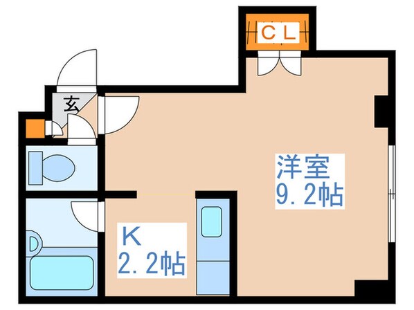 プレジ－ル澄川の物件間取画像